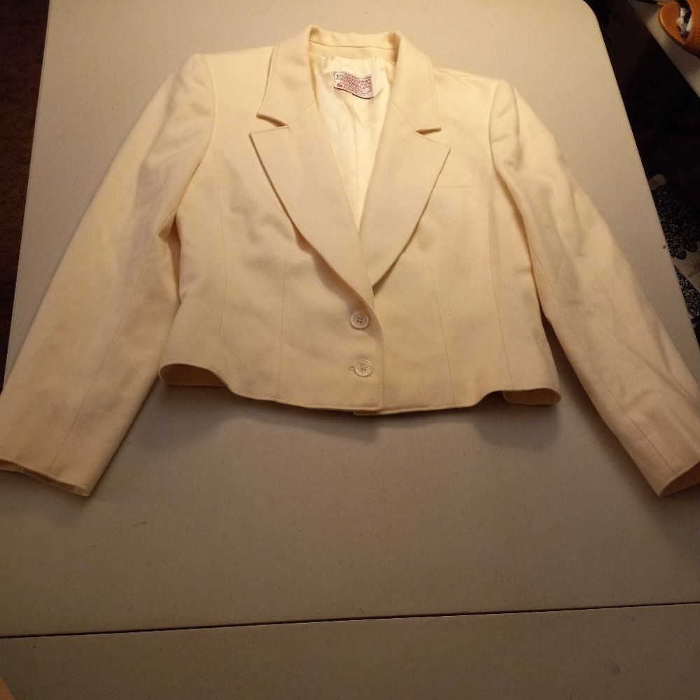 Petite Pendleton Cream Colored Jacket - image 2